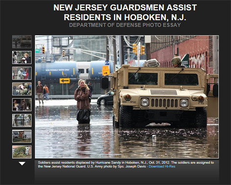 Defense.gov Sandy slideshow